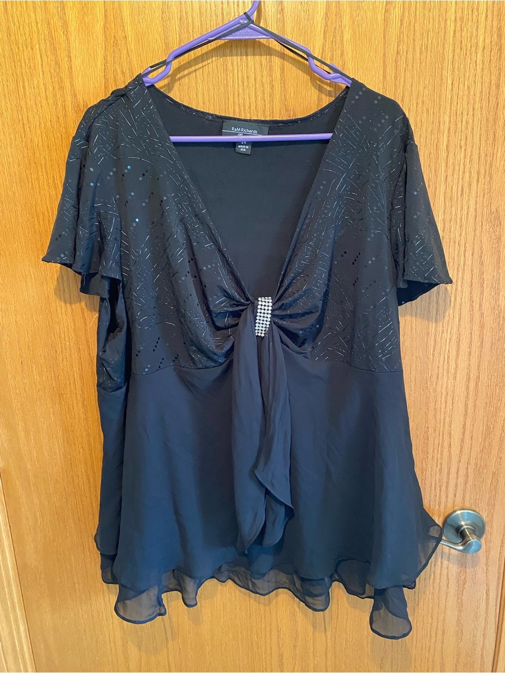 R&M Richards Women’s Dressy Blouse